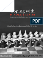 Fabrizio Butera, John M. Levine - Coping With Minority Status - Responses To Exclusion and Inclusion (2009)