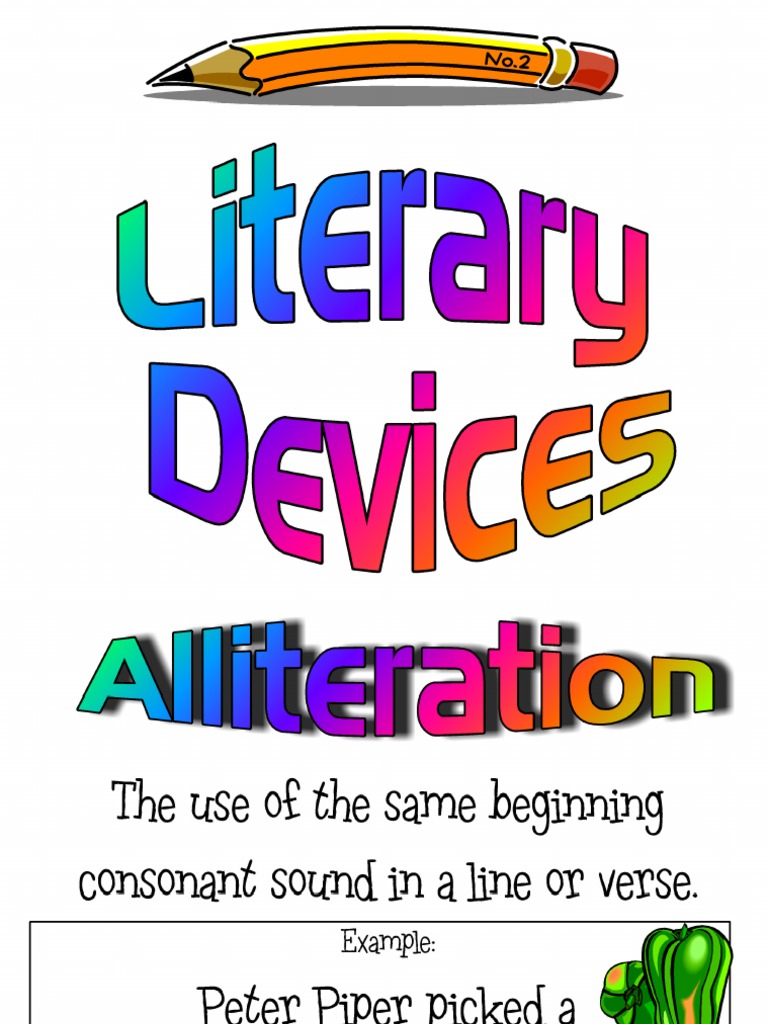Literary Devices PDF Literary Techniques Poetic Devices