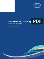 OCIMFguidelines For Transiting The Turkish Straits