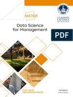 Master Data Science For Management