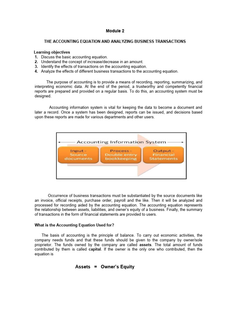 Instructional Material Module 2 | PDF | Business | Finance & Money ...