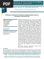 Enhancing Authentication Methods in Online Banking Using Face Recognition With Hybrid Pins