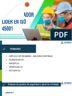 Diapositivas Implementador Lider ISO 45001 Sesion I