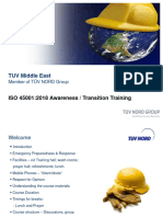 06 ISO 45001 Awareness & Transition Training - Rev 1.0