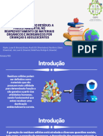 Conhecendo o Nosso Resíduo: A Práxis Ambiental No Reaproveitamento de Materiais Orgânicos e Inorgânicos Por Crianças e Adolescentes