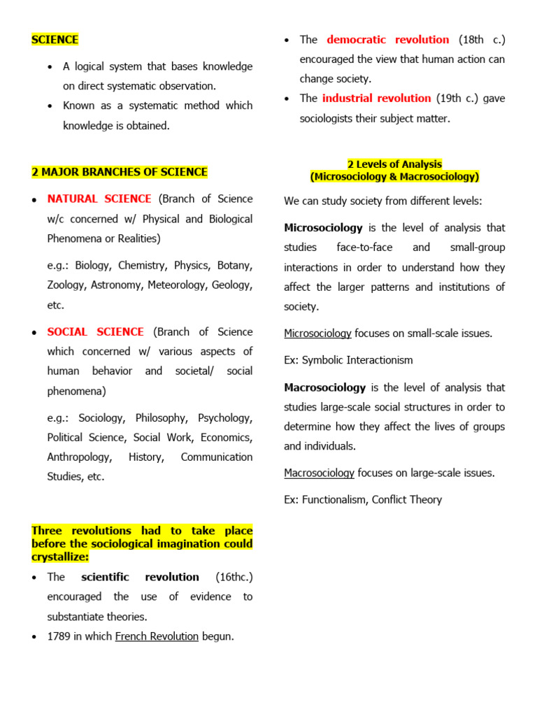 Sociological Perspectives on Social Patterns | PDF