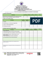 Table No. 4 Criteria For Award For Outstanding