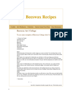 Beeswax Recipes