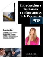 Ramas Basicas de La Psicología