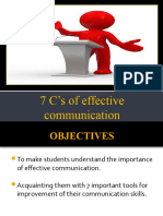 7c's of Effective Communication