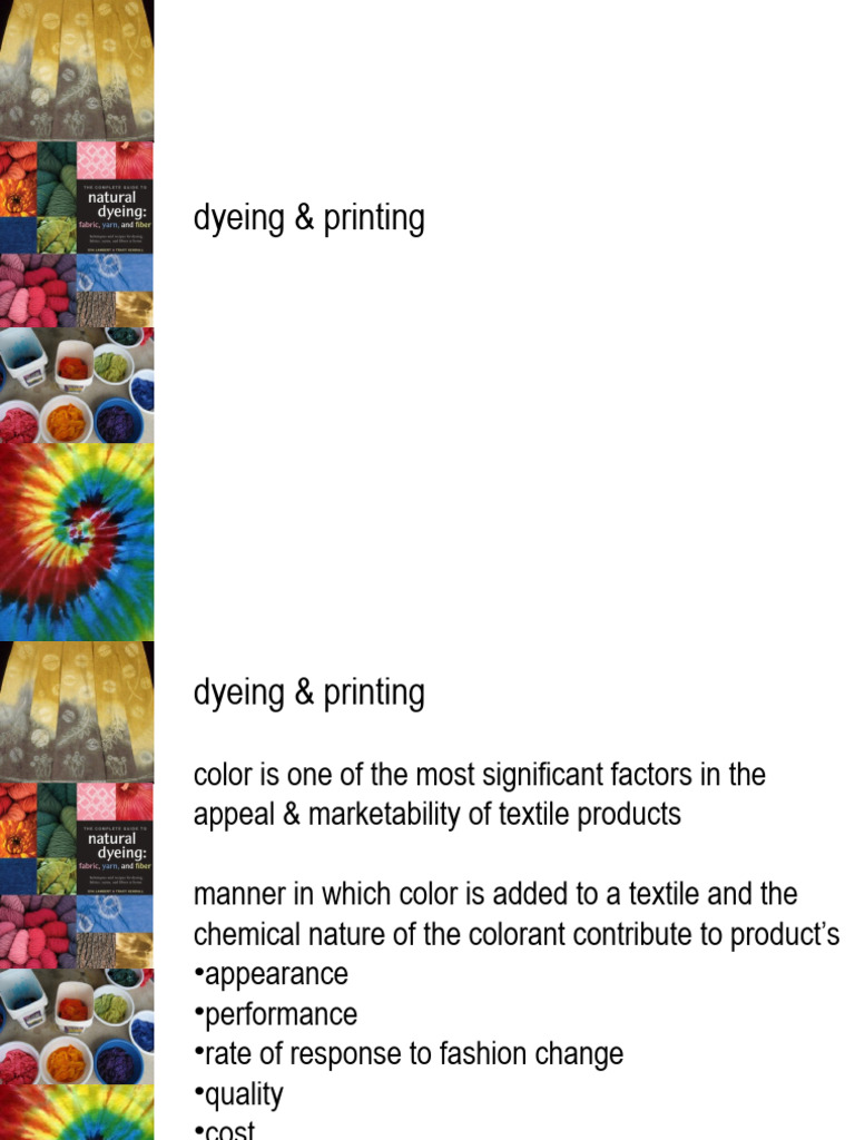 13 Dyeing And Printing Pdf