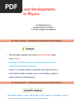 Concepts and Developments in Physics - Module I - Sem 1