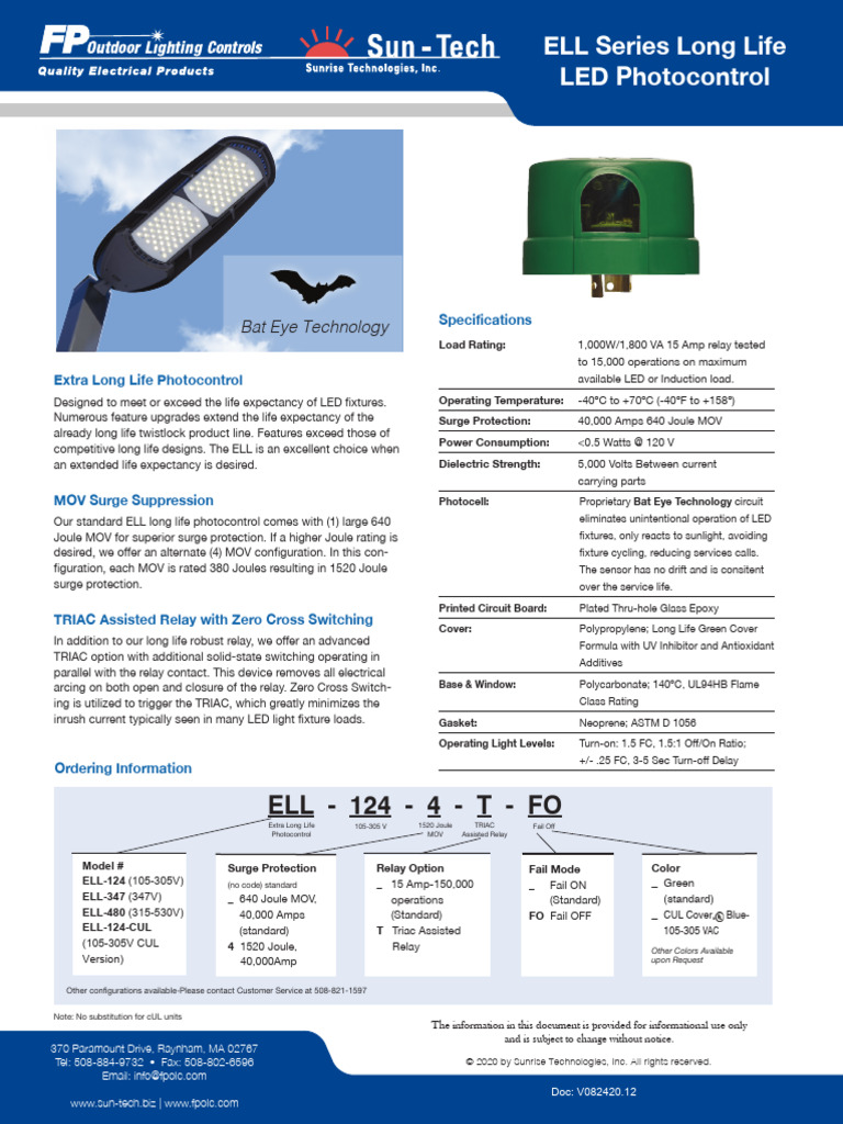 Ell Led V082420.12 | PDF