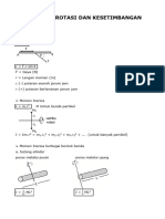 Dinamika Rotasi Dan Kesetimbangan