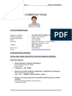 CV - Ing Manuel Ortiz