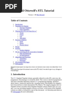 Phil Ottewell's STL Tutorial