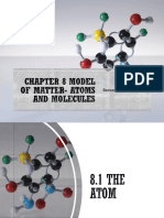 Chapter 8 Models of Matter Atoms and Molecules