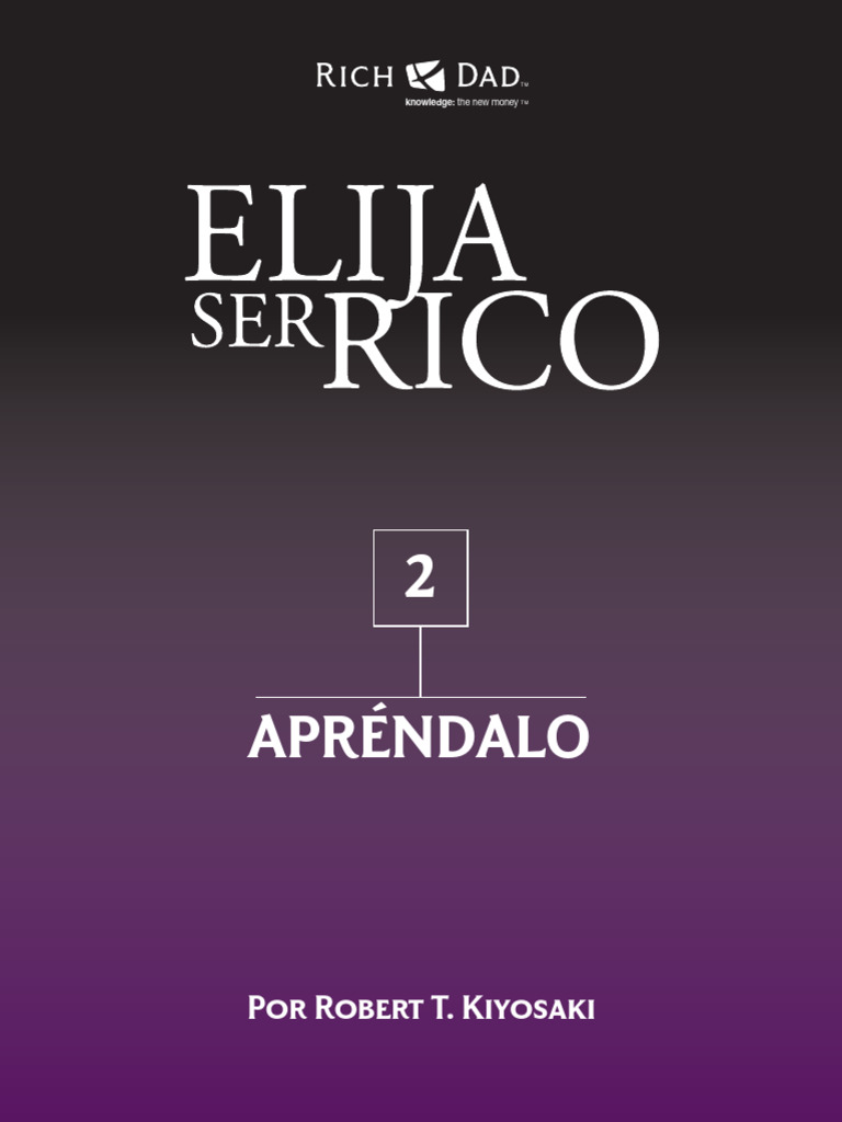 Libro 2 - Aprenda Lo Que Saben Los Ricos | PDF | Inflación | Dinero
