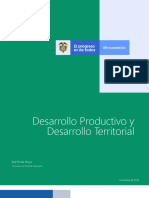 Desarrollo Productivo y Desarrollo Territorial 0