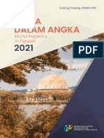 Kabupaten Muna Dalam Angka 2021