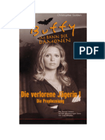 Buffy Die Verlorene J 228 Gerin 1 - Die Prophezeiung