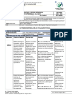 Seguimiento Evaluación Primer Parcial