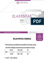 Elastisitas