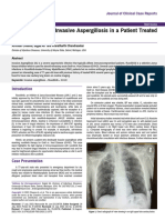 A Case Report of Invasive Aspergillosis in A Patient Treated With Ruxolitinib