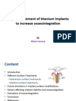 titanium implants