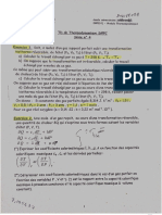 Série 4 Thermodynamique