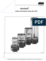 Quicklub: Centralized Lubrication Pump 203 VDC
