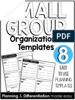 Organizational Templates: Easy To Use Planning Templates