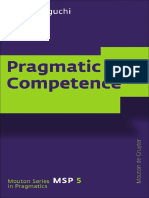 Pragmatic Competence (Mouton Series in Pragmatics) (Naoko Taguchi)