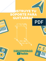 Soporte para Guitarras Por Brunogram