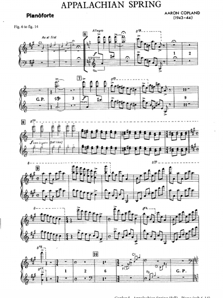 Piano Audition Excerpts PDF