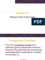 2023 - Kuliah VI Production Function 2