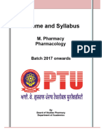 Downloads2021syllabusm Pharm (Pharmacology) PDF
