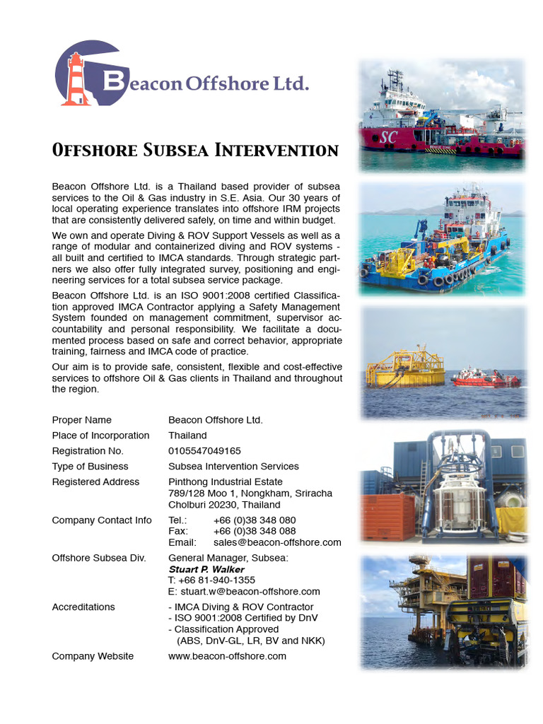 Beacon Offshore Flyer PDF