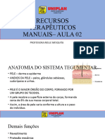 Aula 02 - Anatomia Do Sistema Tegumentar