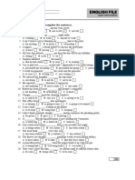 EF 3rd Upper Interm File 8 TEST PDF