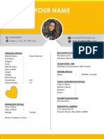 8 Marriage Biodata Template in Word