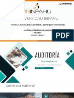 Auditoria y Seguridad Informatica