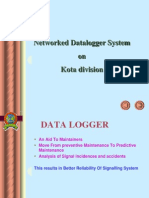 Networked Datalogger System On Kota Division
