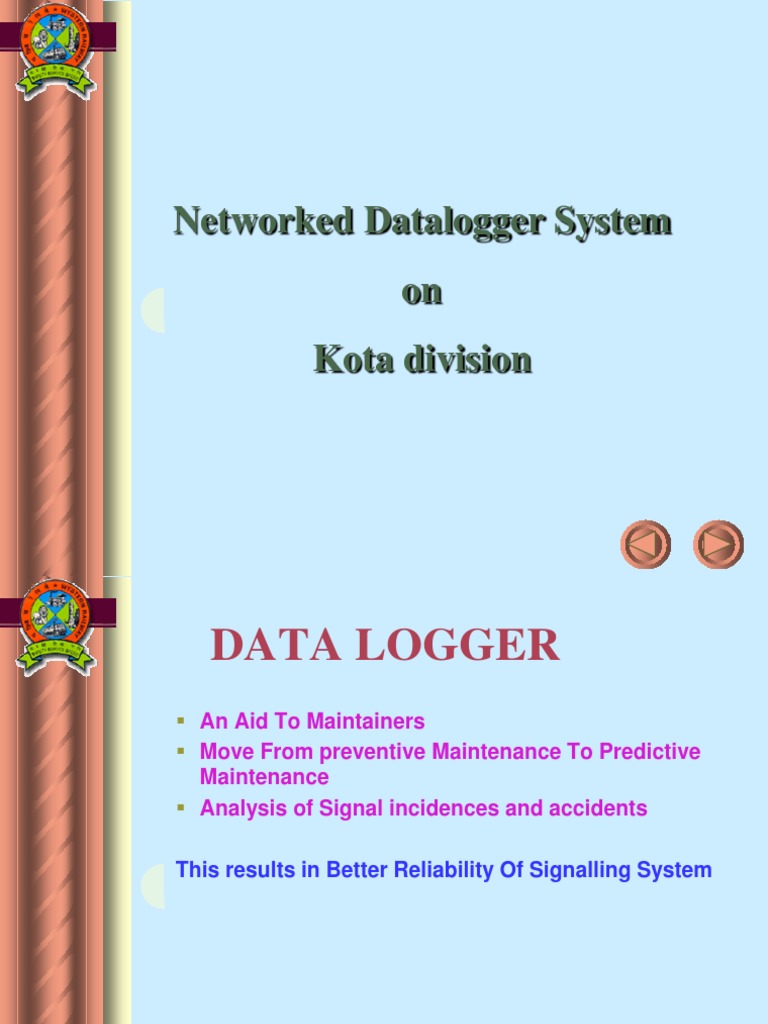 Networked Datalogger System On Kota Division | PDF