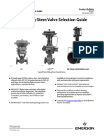 Product Bulletin Fisher Sliding Stem Valve Selection Guide en 126266