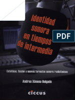 Indentidad Sonora en Tiempos de Intermedia, Andrea Holgado
