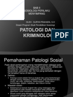 Patologi Dan Kriminologi