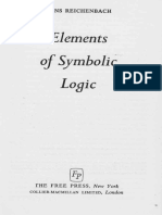 Pdfcoffee.com Elements of Symbolic Logic 5 PDF Free