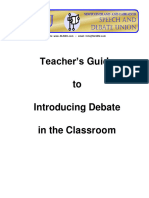 Teacher Debate Guide 111