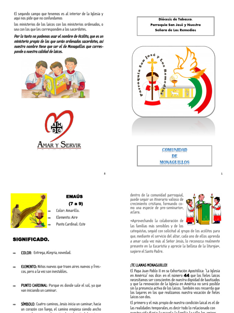 Folleto Monaguillos Pdf